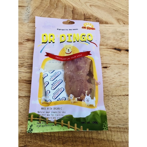 BÁNH THƯỞNG ĐỒ ĂN VẶT Dr. DINGO CHO CHÓ
