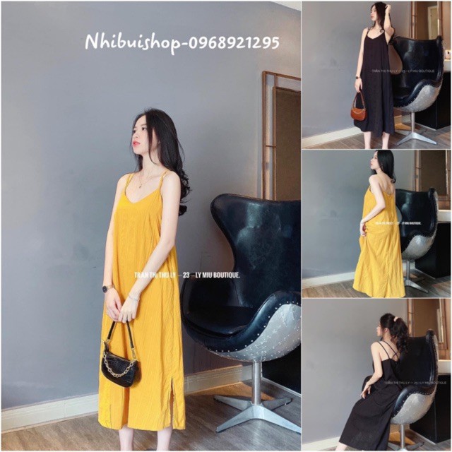 Váy maxi đan lưng | BigBuy360 - bigbuy360.vn