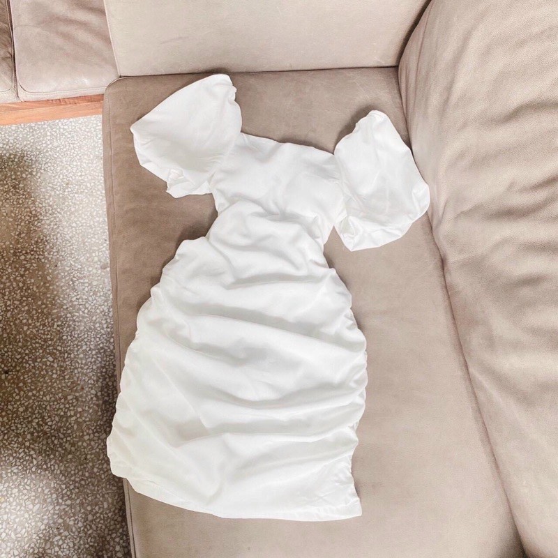 Đầm body NHÚNG ĐAN DÂY SAU hở lưng sexy dễ thương ôm body có mút sẵn nữ dáng ngắn // thiên Yết