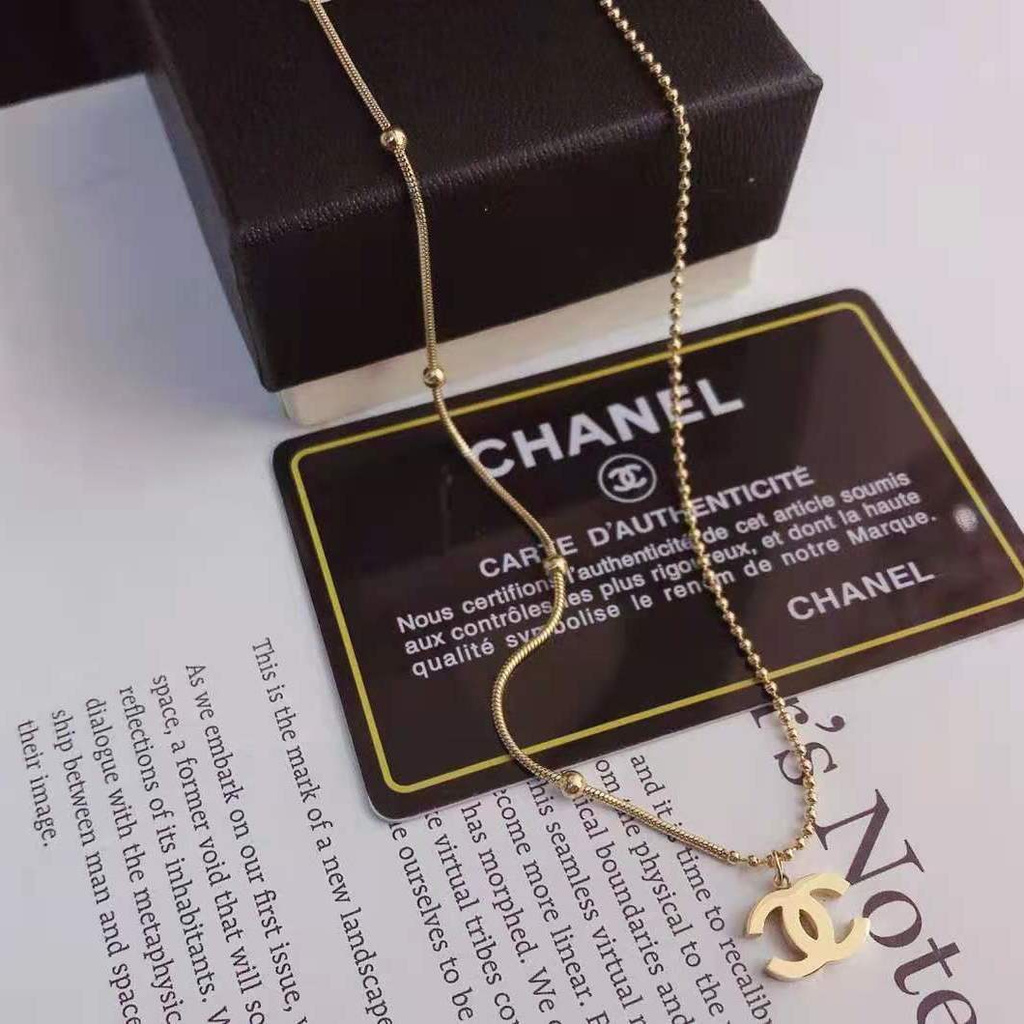 Dây chuyền bằng thép titan phong cách Nhật Hàn cho nữ