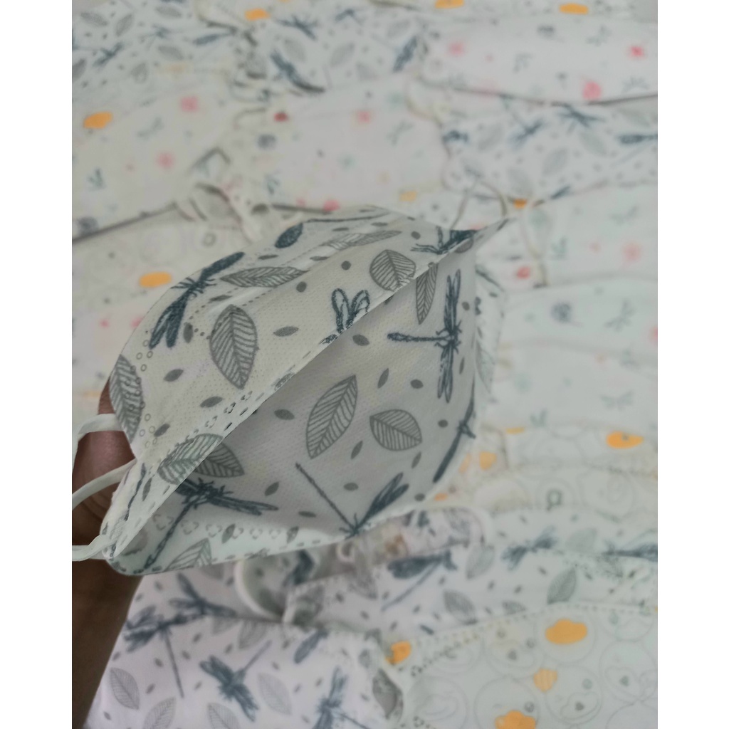 [10cái/túi] Khẩu Trang 4D Kháng Khuẩn KF94 Lâm Thịnh ngăn chặn khói bụi, chống vi khuẩn trong không khí