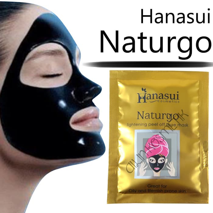 (hàng Mới Về) Mặt Nạ Bùn Dạng Lột Làm Sáng Da Hanasui Naturgo