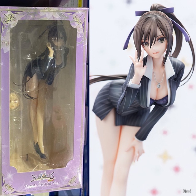 Nhân Vật Sakuya Nữ Trong Game Shining Heart Mô Hình Búp Bê Quyến Rũ Bằng Nhựa Pvc 20cm Cao Cấp