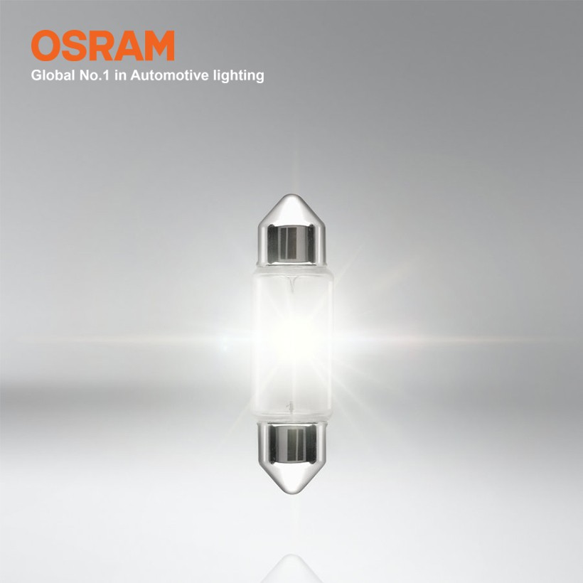 Combo 10 Bóng Đèn Cana Trung OSRAM Original C5W 12V 10W - Nhập Khẩu Chính Hãng