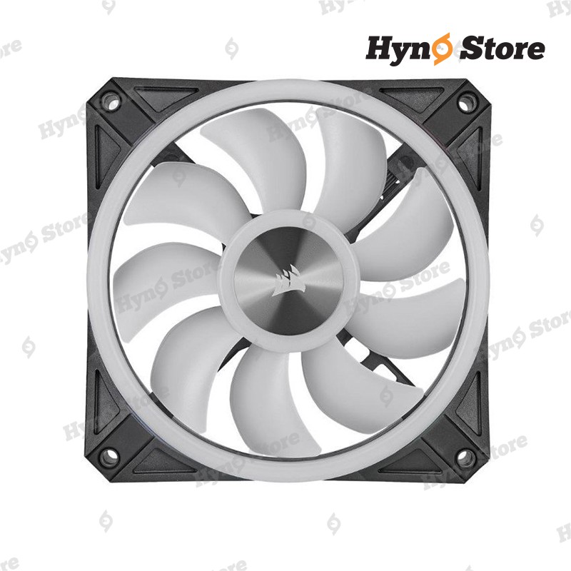 Bộ 3 fan Corair QL120 Black kèm node core Chính hãng Tản nhiệt nước custom Hyno Store