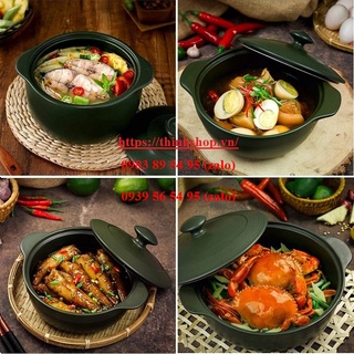 Nồi sứ dưỡng sinh minh long - nồi sứ minh long