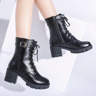 Giày Boot Cao Gót Phong Cách Trẻ Trung Dành Cho Nữ