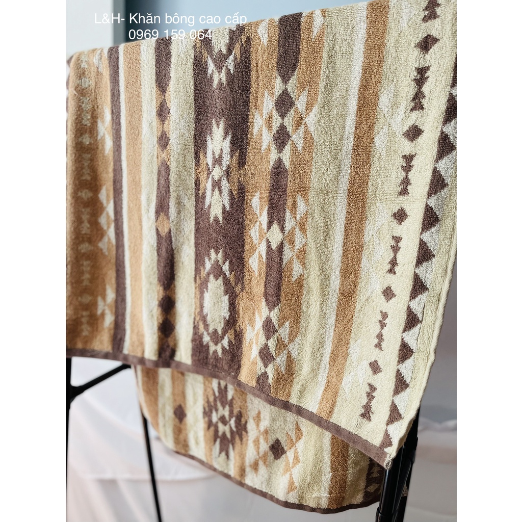 Khăn tắm nhật MJ cao cấp, KT 60x120cm, Nặng 300g-400g