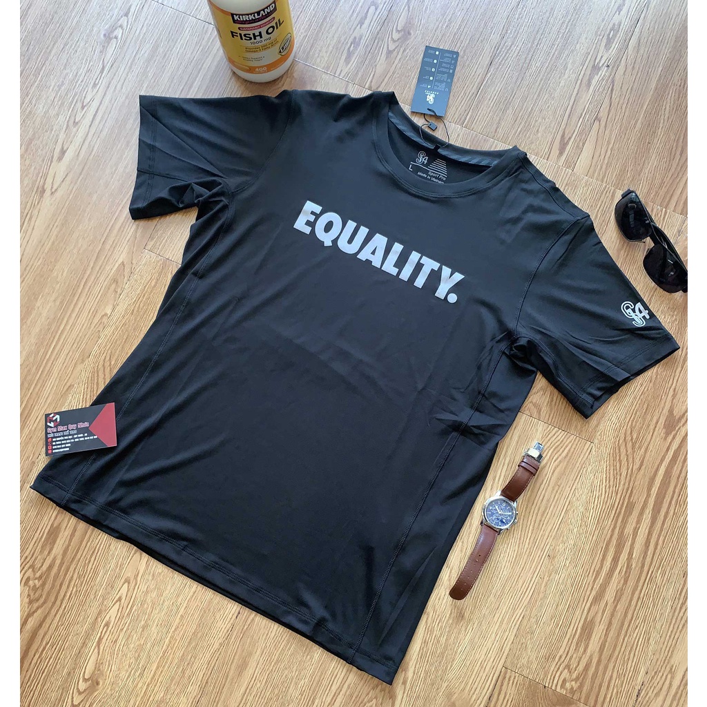 Áo thun thể thao gym S14 equality thun poly 4 chiều | BigBuy360 - bigbuy360.vn
