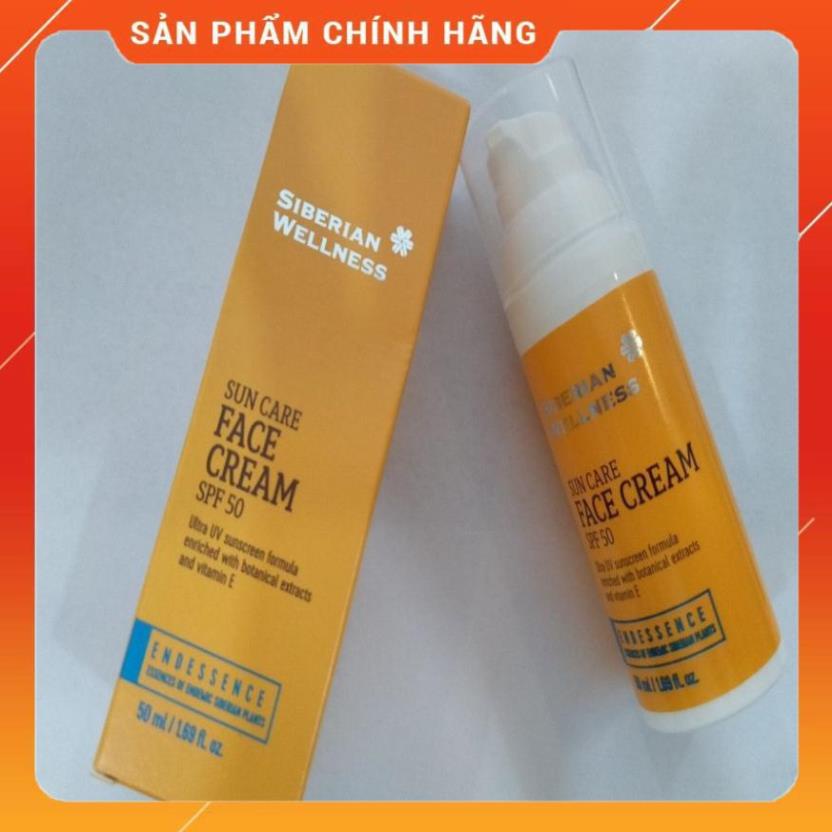 SIBERI Kem chống nắng dùng cho mặt Siberian Wellness Sun Face Cream SPF 50 21