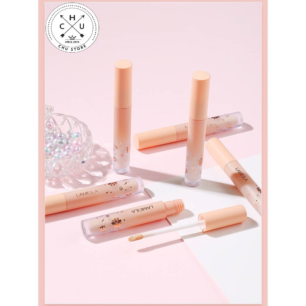 (Sỉ) Kem Che Khuyết Điểm Mịn Lì Tiệp Mọi Tông Da Kiểm Soát Dầu Hoa Sen Lameila Concealer The Saem Cover Perfection K18