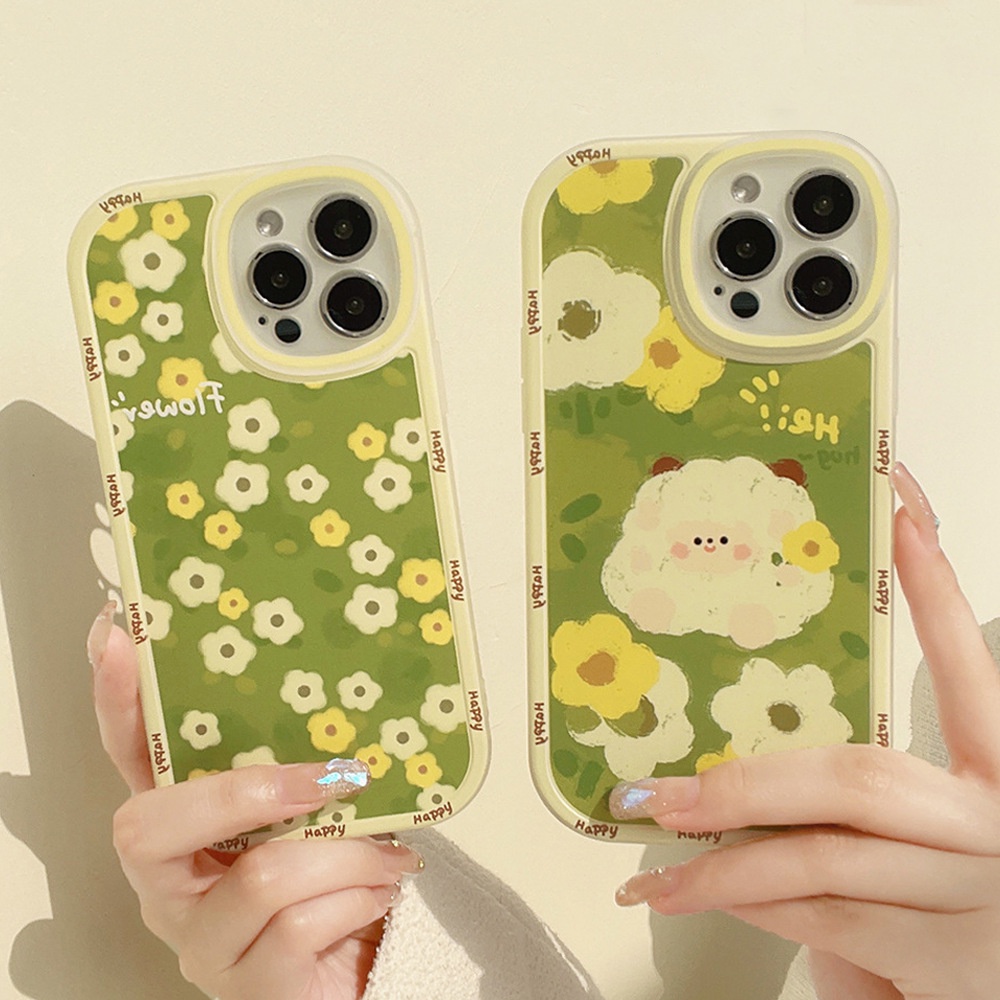 Ốp Điện Thoại Mềm Nhám Hình Cừu Hoạt Hình Dễ Thương Cho Iphone 7 8 PLUS X XR XS 11 12 13 14 MINI PRO MAX SE 2020