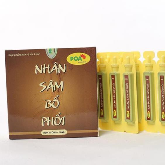 PQA NHÂN SÂM BỔ PHỔI CAO LỎNG: bị ho do hút thuốc lá, thuốc lào lâu năm, bị ho do thường tiếp xúc với người hút thuốc