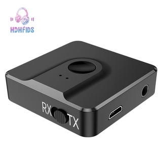 Bluetooth 5.0 Adapter 2 in 1 Bluetooth Audio Receiver Transmitter 3.5MM Wireless Audio Adapter for TV Stereos Amplifiers