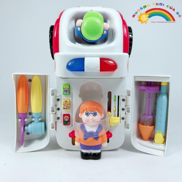 Đồ Chơi Ô Tô Bác Sĩ Huile Toys KD590 - Quà tặng sinh nhật | Trung thu | Giáng sinh