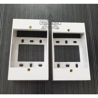 [ SINO VANLOCK ] Đế nổi cao, thấp (dùng gắn mặt cb hoặc ổ cắm ) CK157RL , CK157RH (1 Cái)