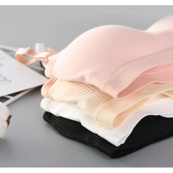 Bra / Áo Ngực Cotton Sợi Tăm Liền Mạch Xuất Hàn  Hàng Loại Đẹp.
