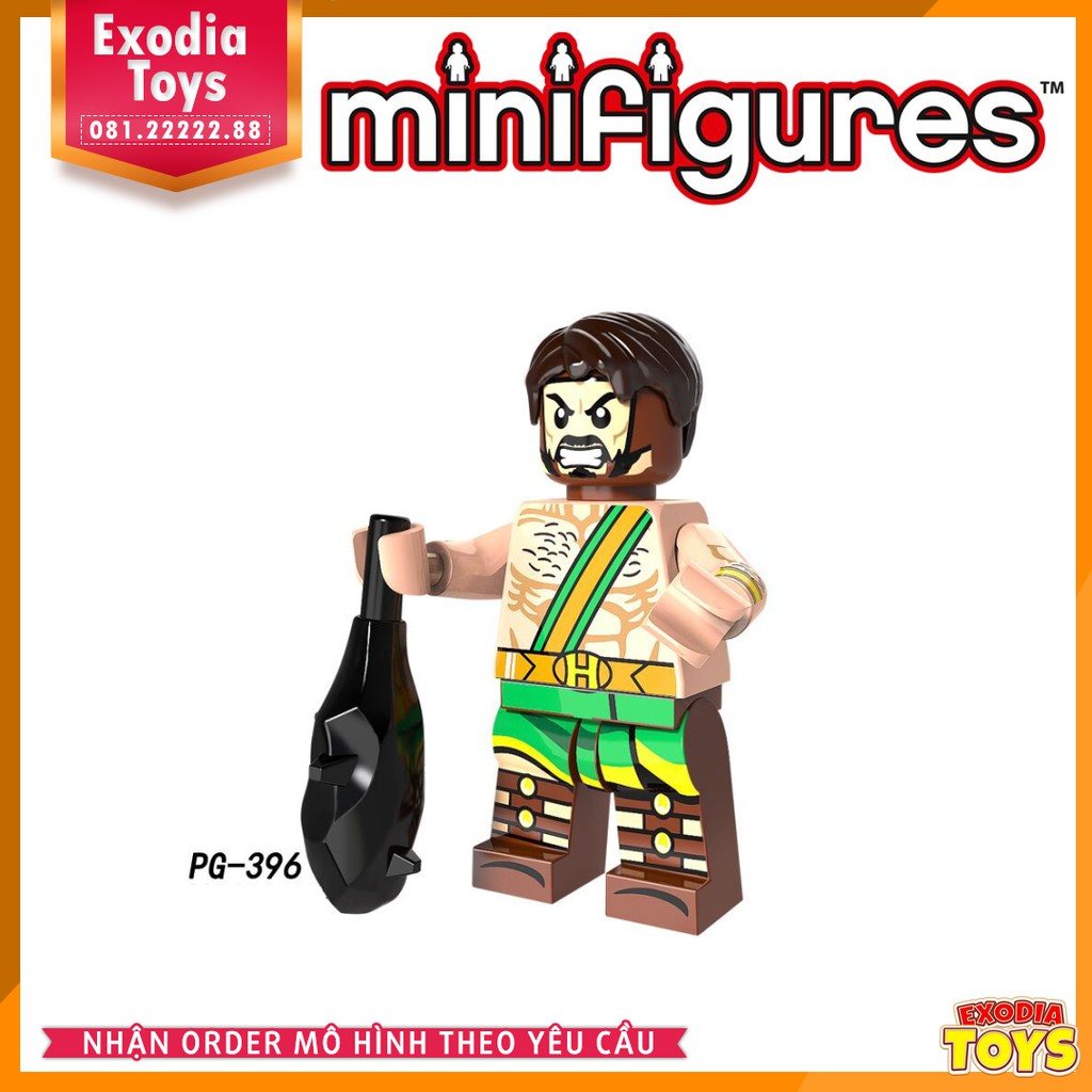 Xếp hình minifigure nhân vật siêu anh hùng Marvel - Đồ Chơi Lắp Ghép Sáng Tạo - POGO 8108