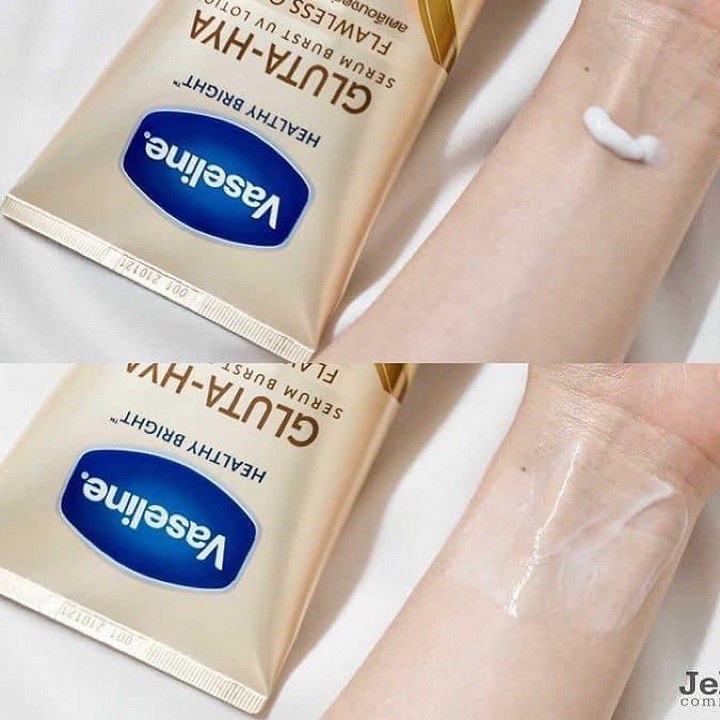 Sữa Dưỡng Thể Trắng Da Vaseline Healthy 10X Bright Gluta HYA Serum Burst Thái Lan