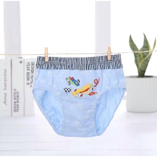 Hộp 5 quần lót bé trai Hàn Quốc 100% cotton mẫu Xe Đua F1