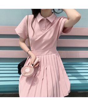 [ORDER] Váy xếp ly dáng áo polo