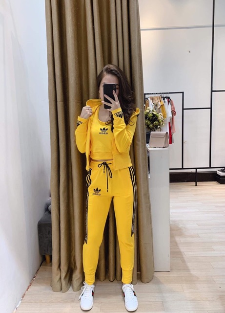 Sét 3 món thêu ADIDA siu sang chảnh