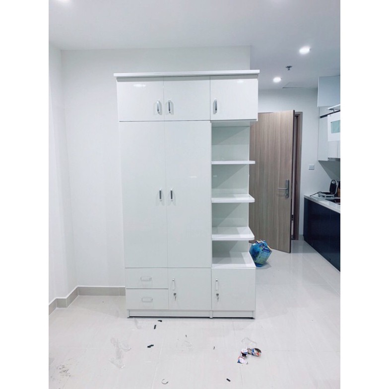 Tủ Quần Áo [ FREE SHIP ] Tủ Nhựa Đài Loan Chịu Lực Tốt Cao 2m4. | BigBuy360 - bigbuy360.vn