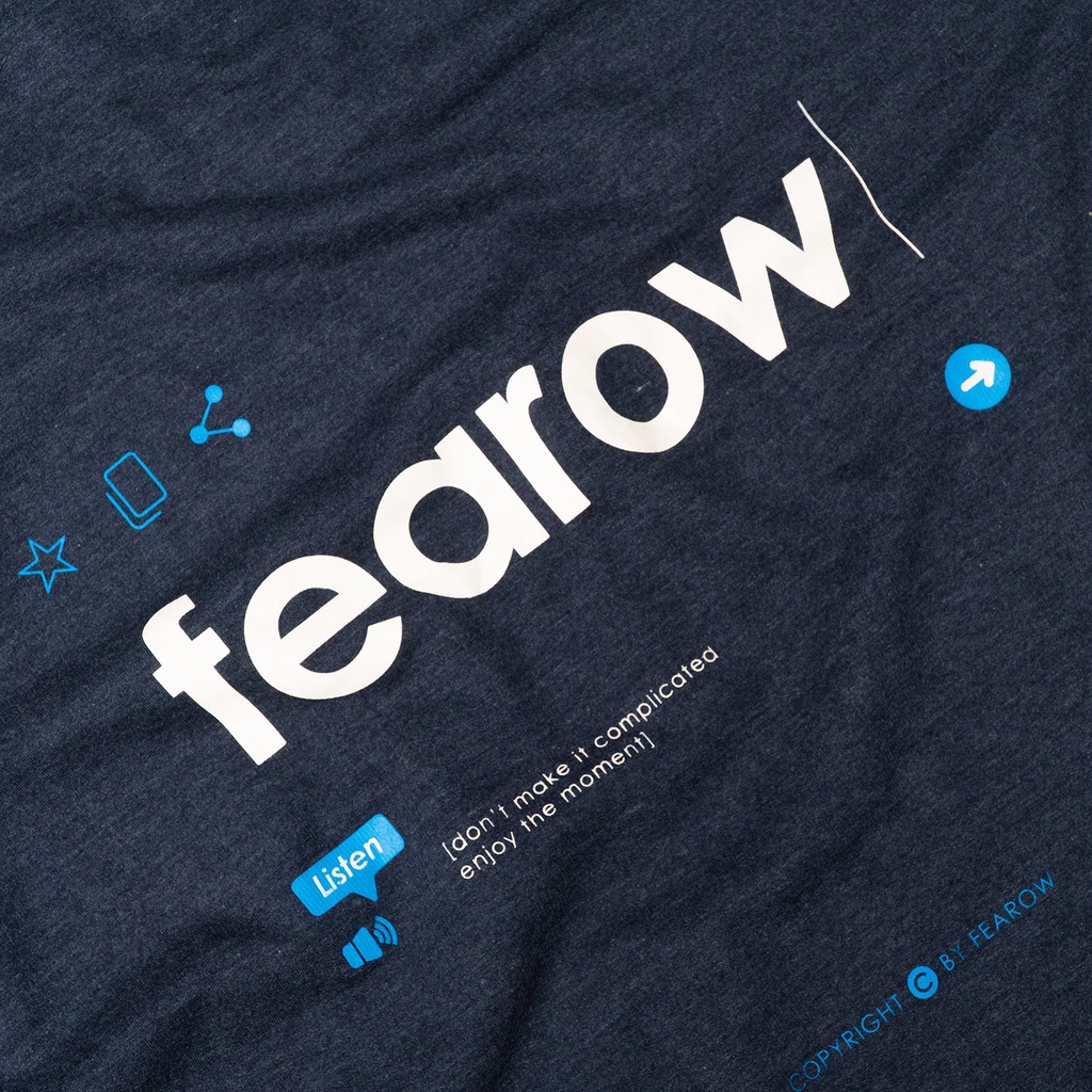 ÁO HOODIE FEAROW màu xanh than - FW204