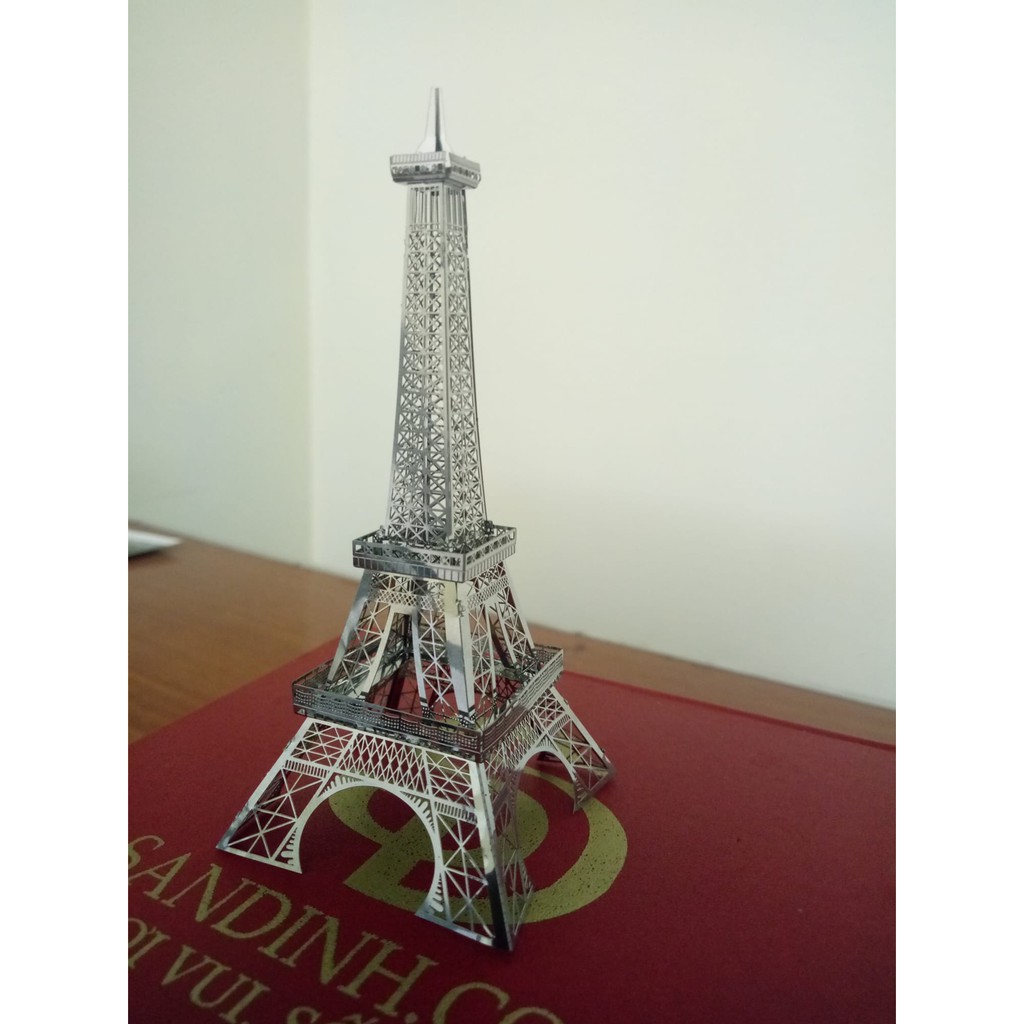 Mô hình 3D kim loại lắp ráp tháp Eiffel [Chưa lắp]