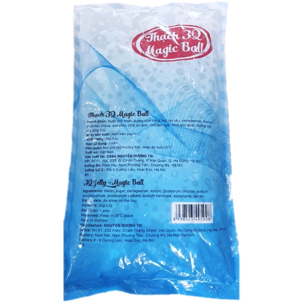 Trân Châu 3Q Trắng 2kg