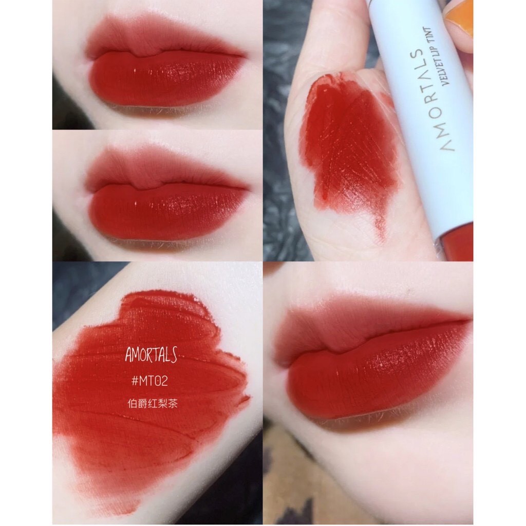 [HÀNG MỚI VỀ] SON kem lì và kem bóng AMORTALS lipstick 2021