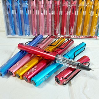 Hộp 15 bút máy 001 ngòi Kim Tinh viết êm và trơn