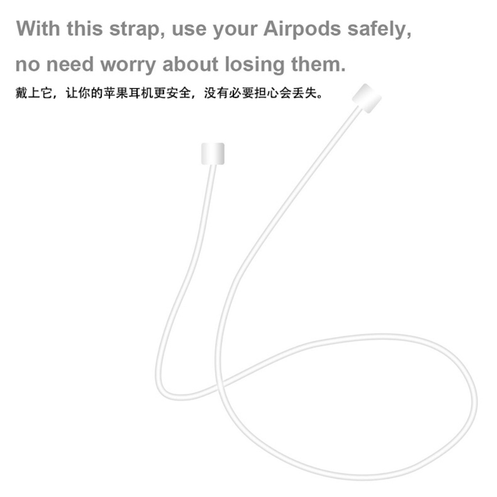 Coza Dây Cáp Giữ Tai Nghe Bằng Silicon Chống Thất Lạc Cho AirPods Tai Nghe Bluetooth Không Dây Dây Dây Đeo Cổ Nhẹ Thời Trang Đơn Giản Dễ Mang Theo