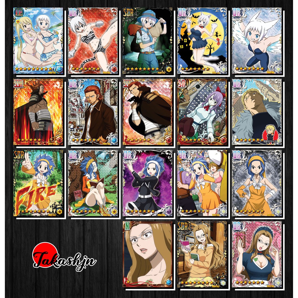 Thẻ bài Fairy Tail - Phần 7 - Fairy Tail Guild - Khổ 6.3 cm x 8.4 cm