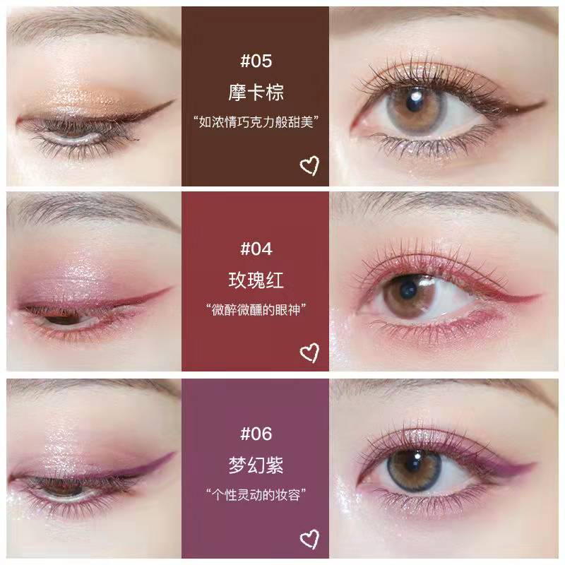 Bút Kẻ Mắt Dạng gel Chống Nước Không Nhòe Màu Sắc Siêu Mịn Dành Cho Người Mới Bắt Đầu