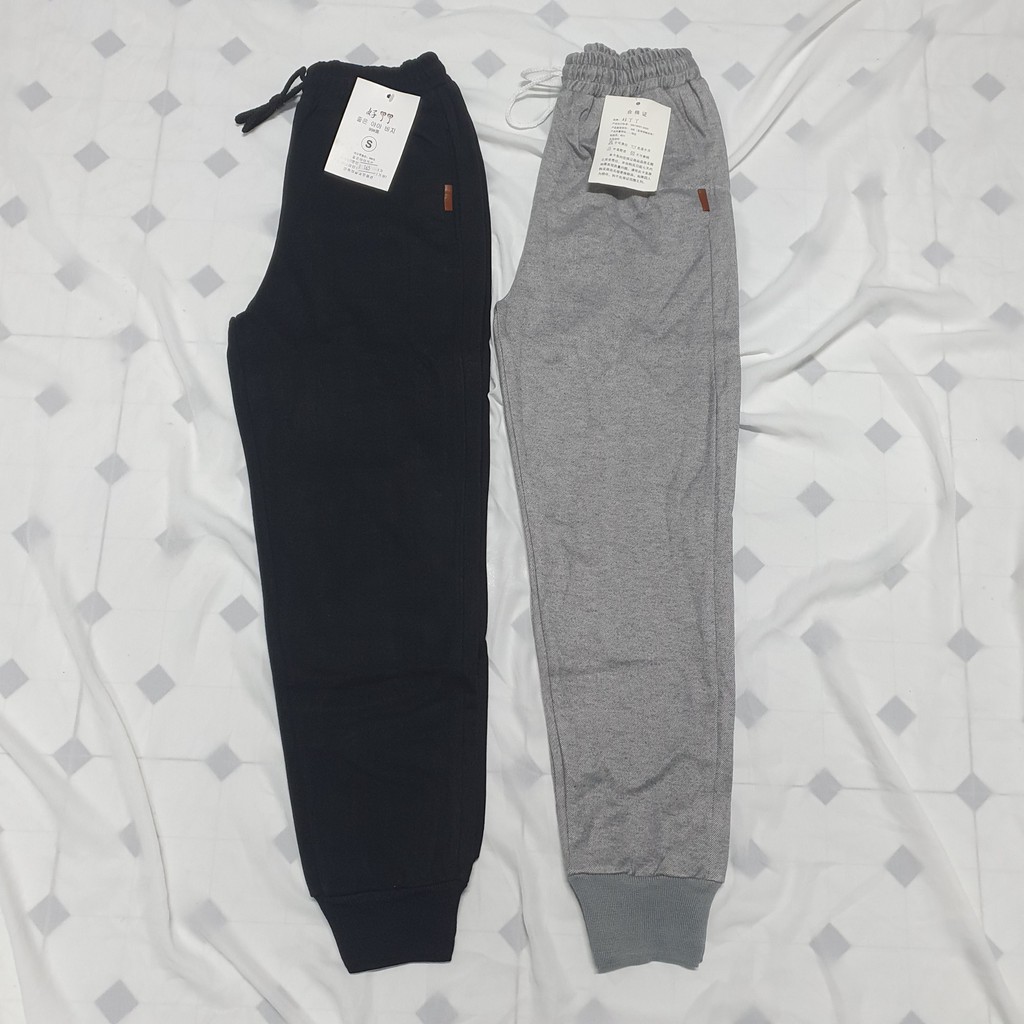 Quần Baggy Dạ Hàn , quần dài bo gấu M1