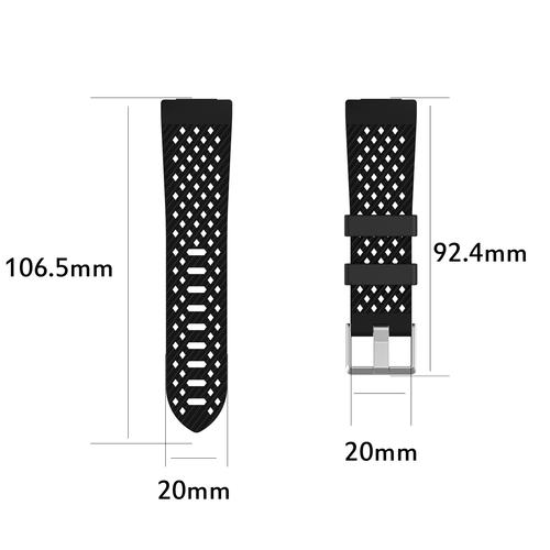 Dây đeo silicon cao cấp cho đồng hồ Fitbit Versa