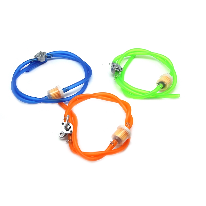 Van Nhiên Liệu 6mm Kèm Công Tắc On / Off + Ống Dẫn Dầu + Bộ Lọc Dầu Chuyên Dụng Cho Xe Mô Tô ATV UTV Scooter