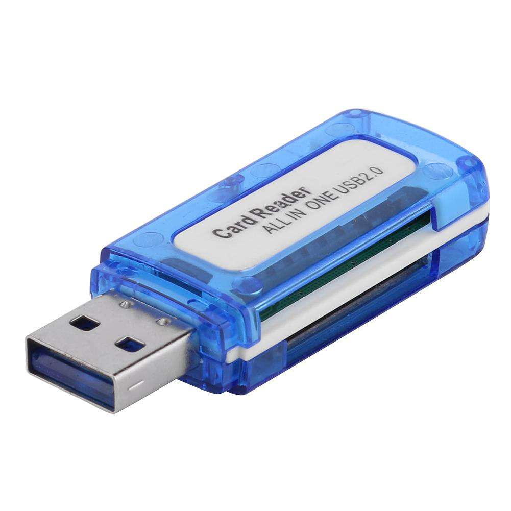 Card Reader - Đầu đọc thẻ nhớ Usb 2.0 All In One MicroSD TF MS Micro M2 (màu ngẫu nhiên)