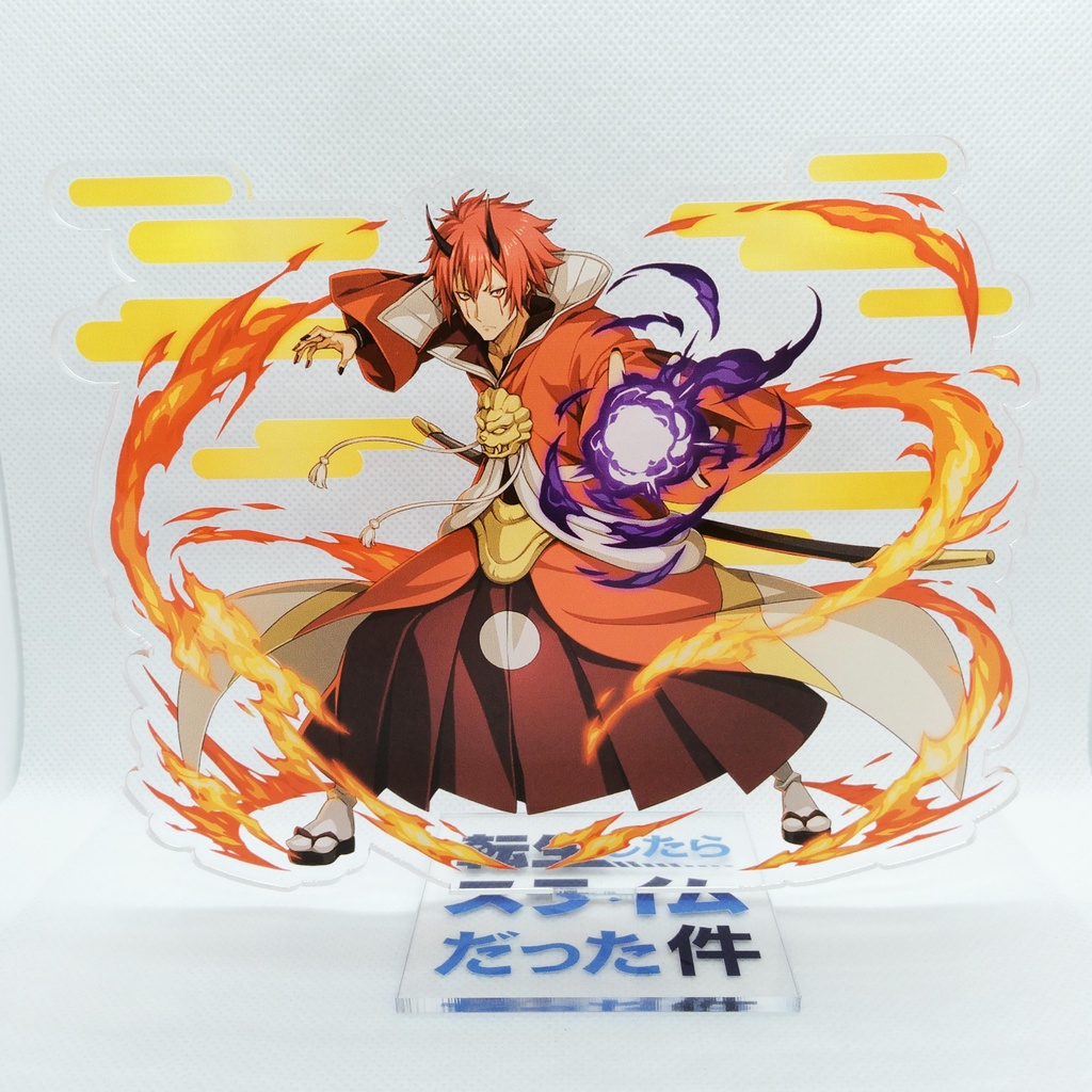 Standee Chuyển Sinh Thành Slime, mô hình Rimuru,anime Tensei Shitara Slime Datta Ken, nhân vật Rimuru Tempest