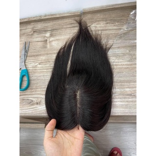 Phủ hói tóc thưa, tóc bạc siêu da Tóc Thật