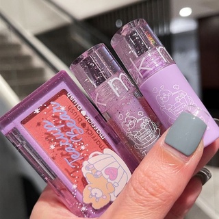 Maffick - set son kem má hồng maffick teacup bear lip glaze blush