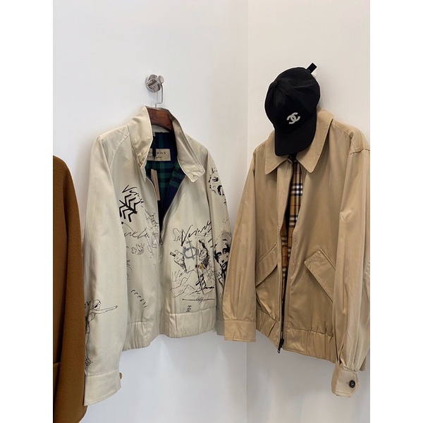 Áo khoác kaki nam BURBERRY BBR hình vẽ thời trang cao cấp