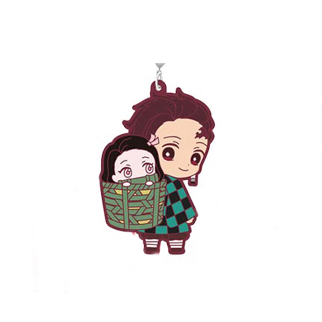 Móc Khóa Cao Su Thanh Gươm Diệt Quỷ Vol 10 Chính Hãng BANDAI