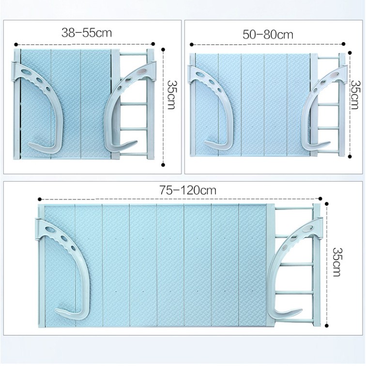 Giá phơi đồ ban công gấp gọn
