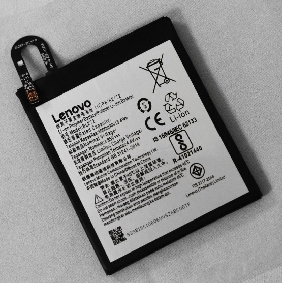Pin Lenovo Vibe K6 Power BL272 dung lượng 4000mAh