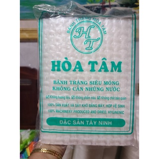 Bánh tráng vuông Hòa Tâm mỏng, dẻo cuốn rau12 - 200g