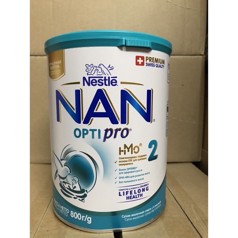 [Mã 267FMCGSALE giảm 8% đơn 500K] [Mẫu Mới ]Sữa NAN NGA 800gr đủ số 1,2,3,4 (date 2023)