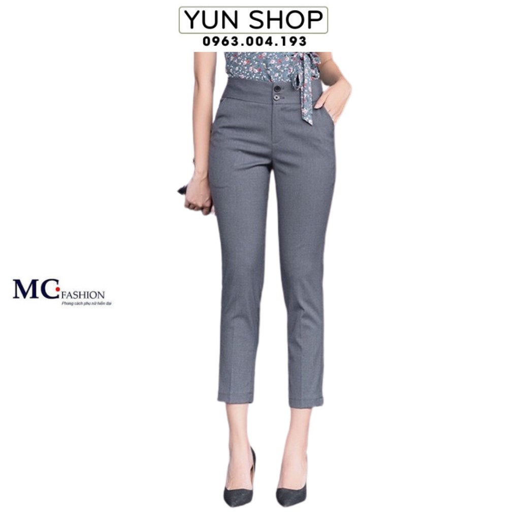 Quần Tây Nữ, Quần Tây Nữ Lưng cao Quần Công Sở Tôn Dáng - MC Fashion Q0279  ( 3 màu : đen, ghi , xanh đen )