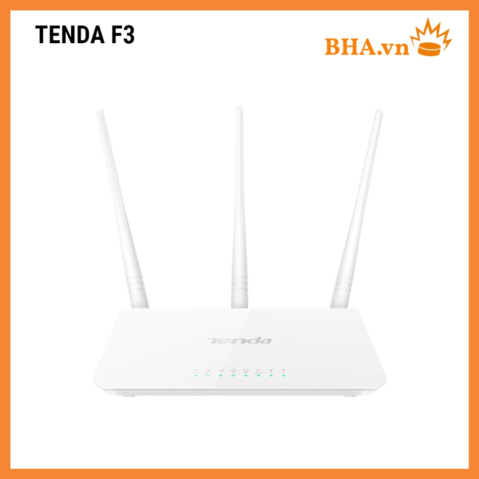 Bộ phát wifi Tenda F3 3 râu tốc độ 300mbp